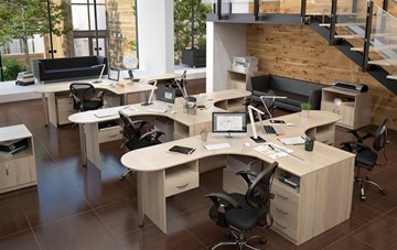 Комплект офисной мебели SIMPLE в Кемерово - предосмотр 2